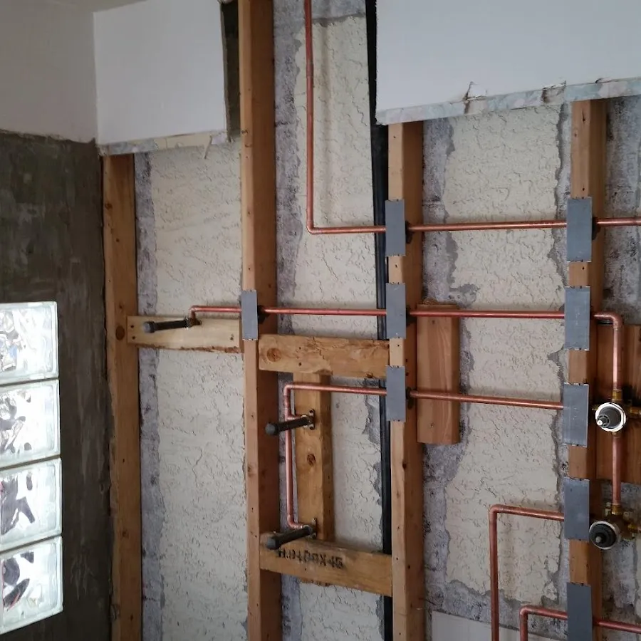 Copper pipe installation for Burst Pipe Repair in Rome