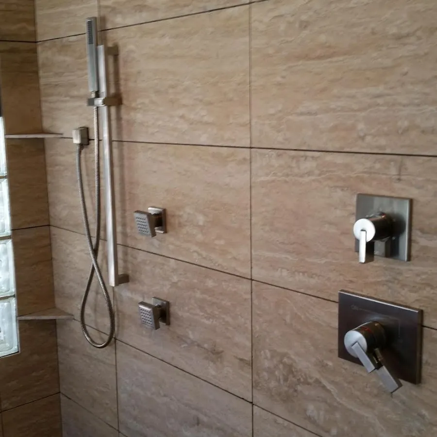 Shower fixture installation for Water Heater Installation in Rome